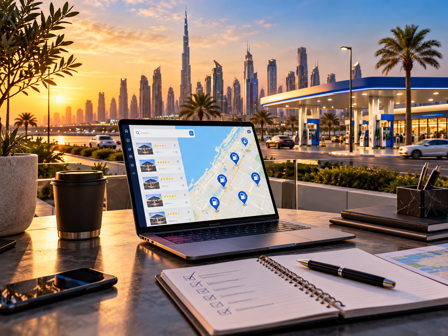 Editorial standards and process image for Petrol Station Near Me Dubai