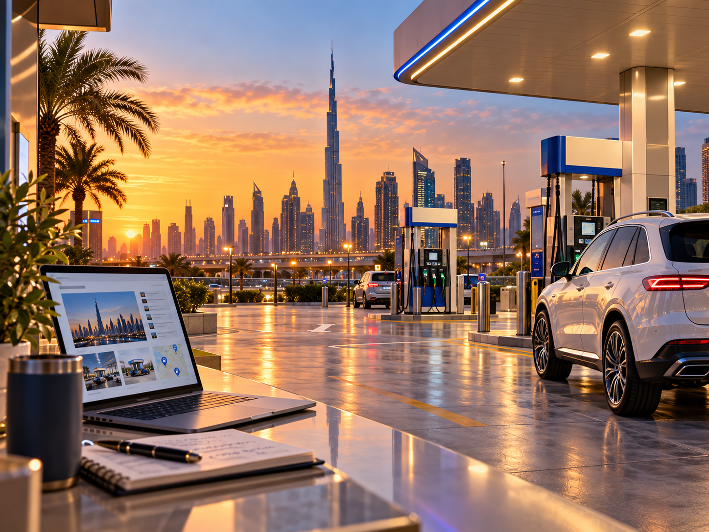 Editorial Policy hero image for Petrol Station Near Me Dubai