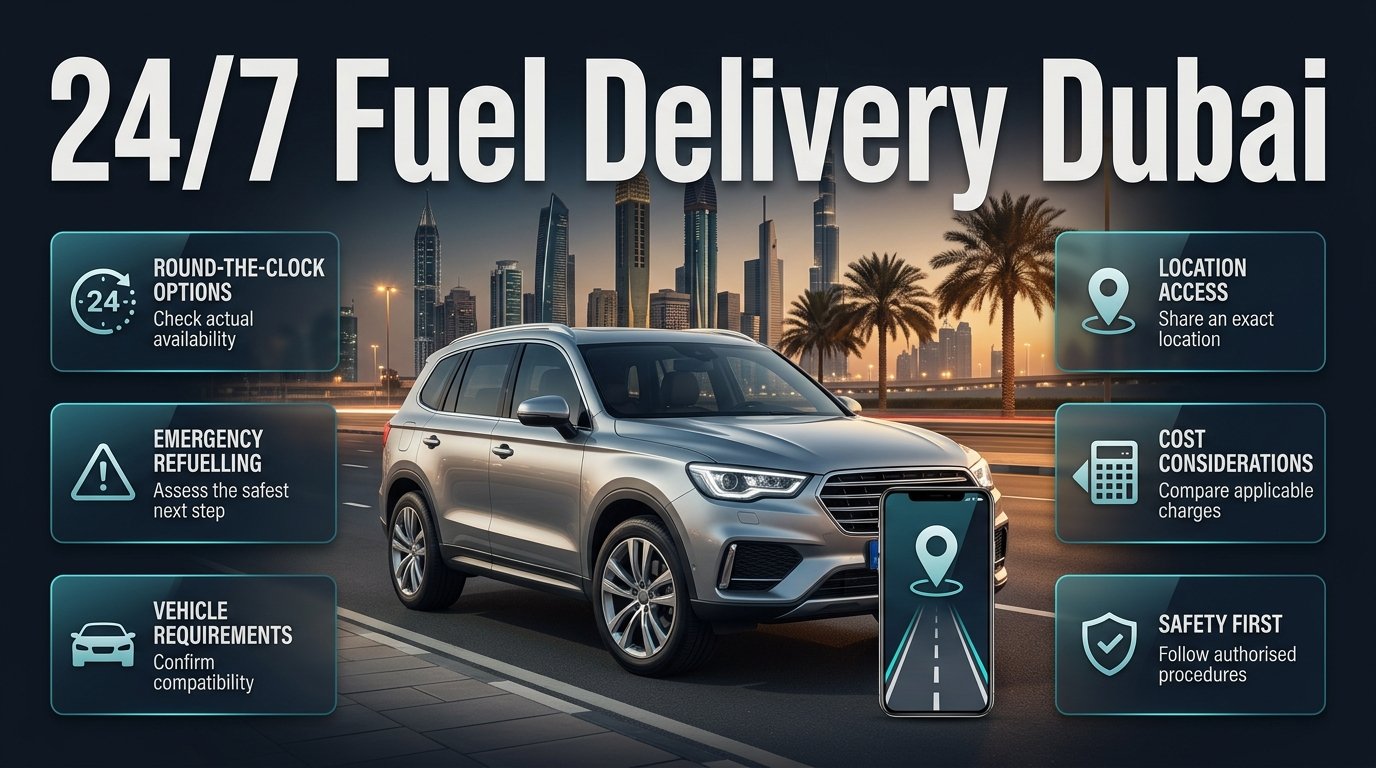 Petrol Delivery Open Now in Dubai
