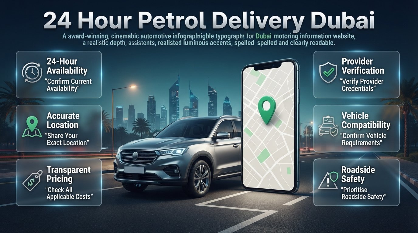 24 Hour Petrol Delivery Dubai: Availability, Safety, Costs, and Essential Tips