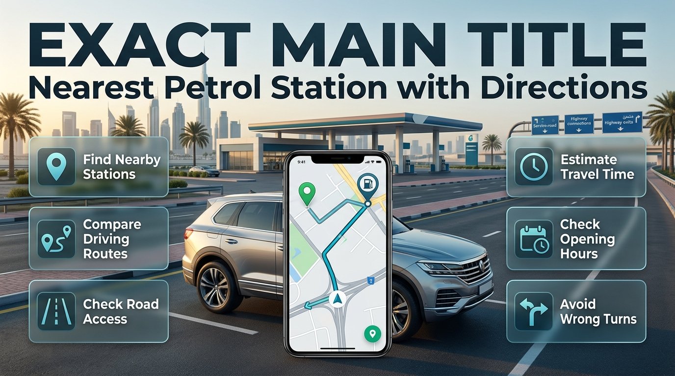 Nearest Petrol Station with Directions: Complete Guide for Dubai Drivers